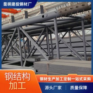 钢材加工生产 钢结构抗冲击性好各种规格 A级防火专业定制