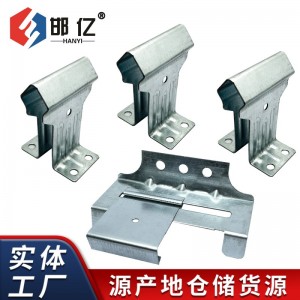 彩钢瓦支架788型820型单双腿470滑动型 固定屋面暗扣钢结构厂房用